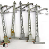 ♻️ 2da mano - 55x Electrotren 250 Postes para catenaria estado mixto H0 escala 1:87 A15