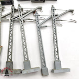 ♻️ 2da mano - 55x Electrotren 250 Postes para catenaria estado mixto H0 escala 1:87 A15