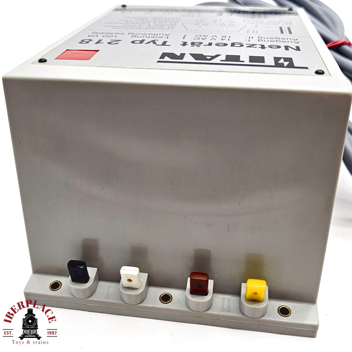 ♻️ 2da mano - Titan Transformador Typ 218 100VA H0 escala 1:87 A15