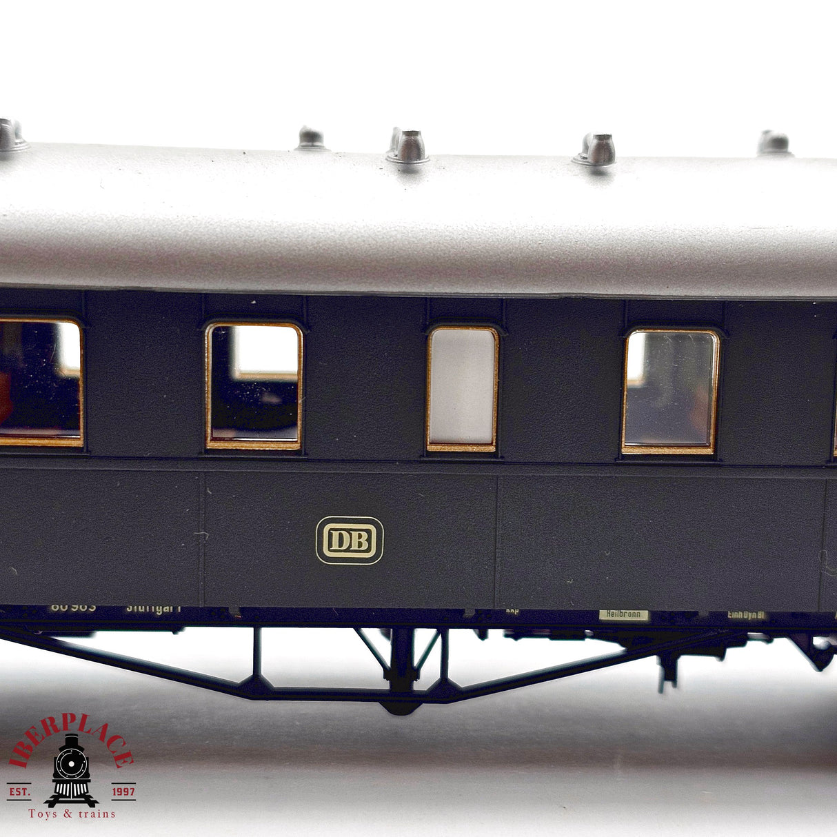 ♻️ 2da mano -  DC Brawa 45758 vagón pasajeros Cid 21 DB Ep III H0 escala 1:87 E13