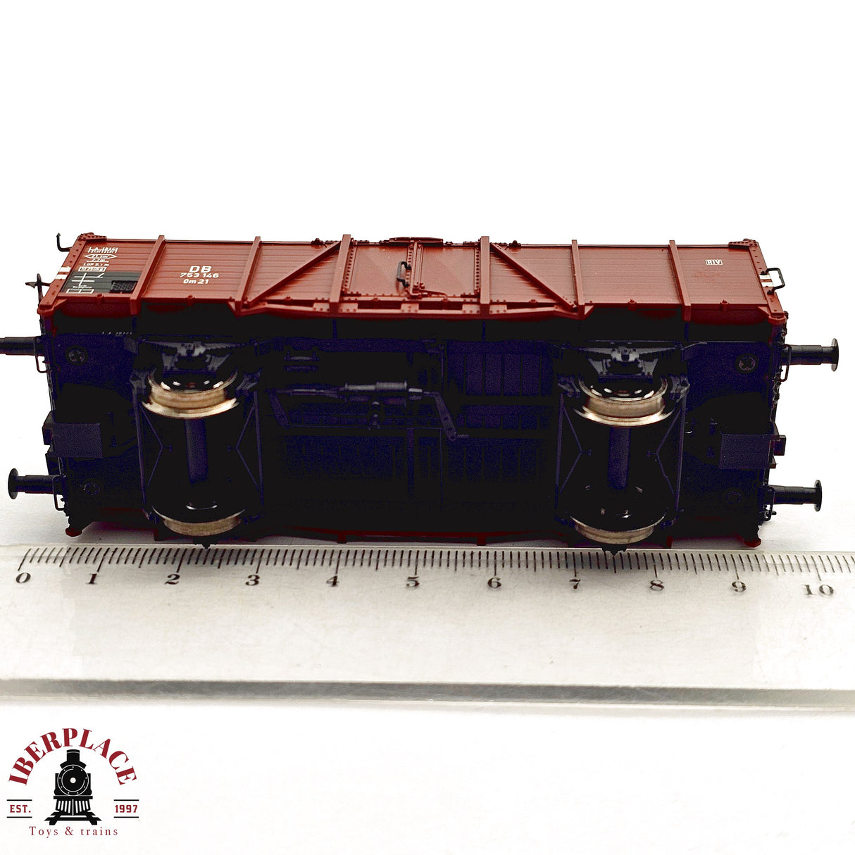♻️ 2da mano - DC BRAWA 48406 Vagón abierto Om 21 Ep III DB H0 escala 1:87 E13