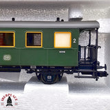 ♻️ 2da mano -  DC 2x Roco 44822 vagones pasajeros DB clase 2 H0 escala 1:87 E13