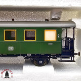 ♻️ 2da mano -  DC 2x Roco 44822 vagones pasajeros DB clase 2 H0 escala 1:87 E13