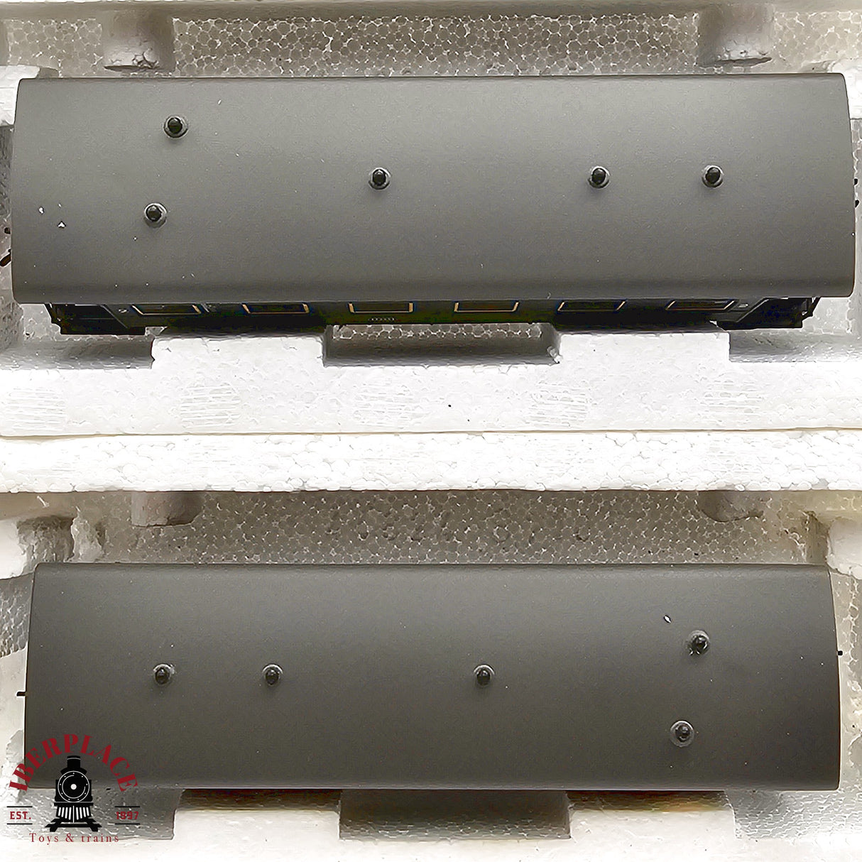 ♻️ 2da mano -  DC 2x Roco 44822 vagones pasajeros DB clase 2 H0 escala 1:87 E13