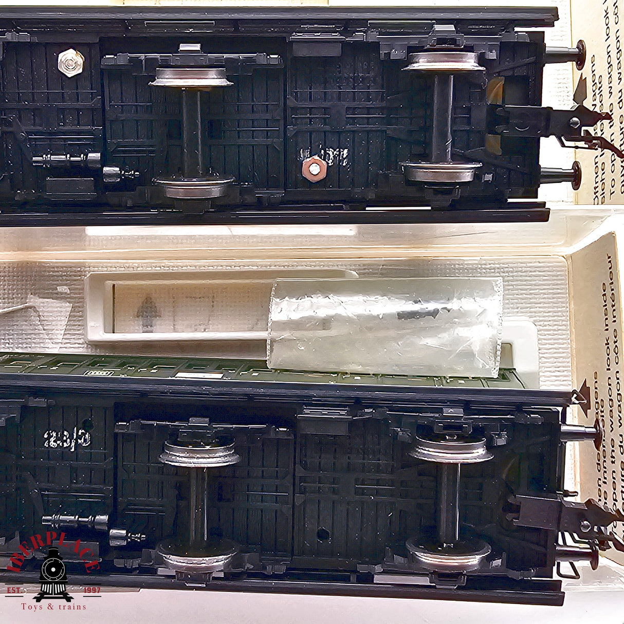 ♻️ 2da mano -  DC 2x Fleischmann vagones pasajeros DB clase 2 H0 escala 1:87 E13