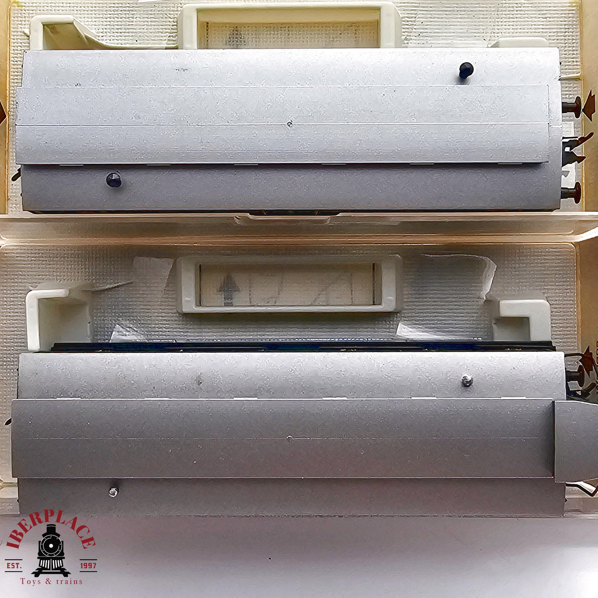 ♻️ 2da mano -  DC 2x Fleischmann vagones pasajeros DB clase 2 H0 escala 1:87 E13