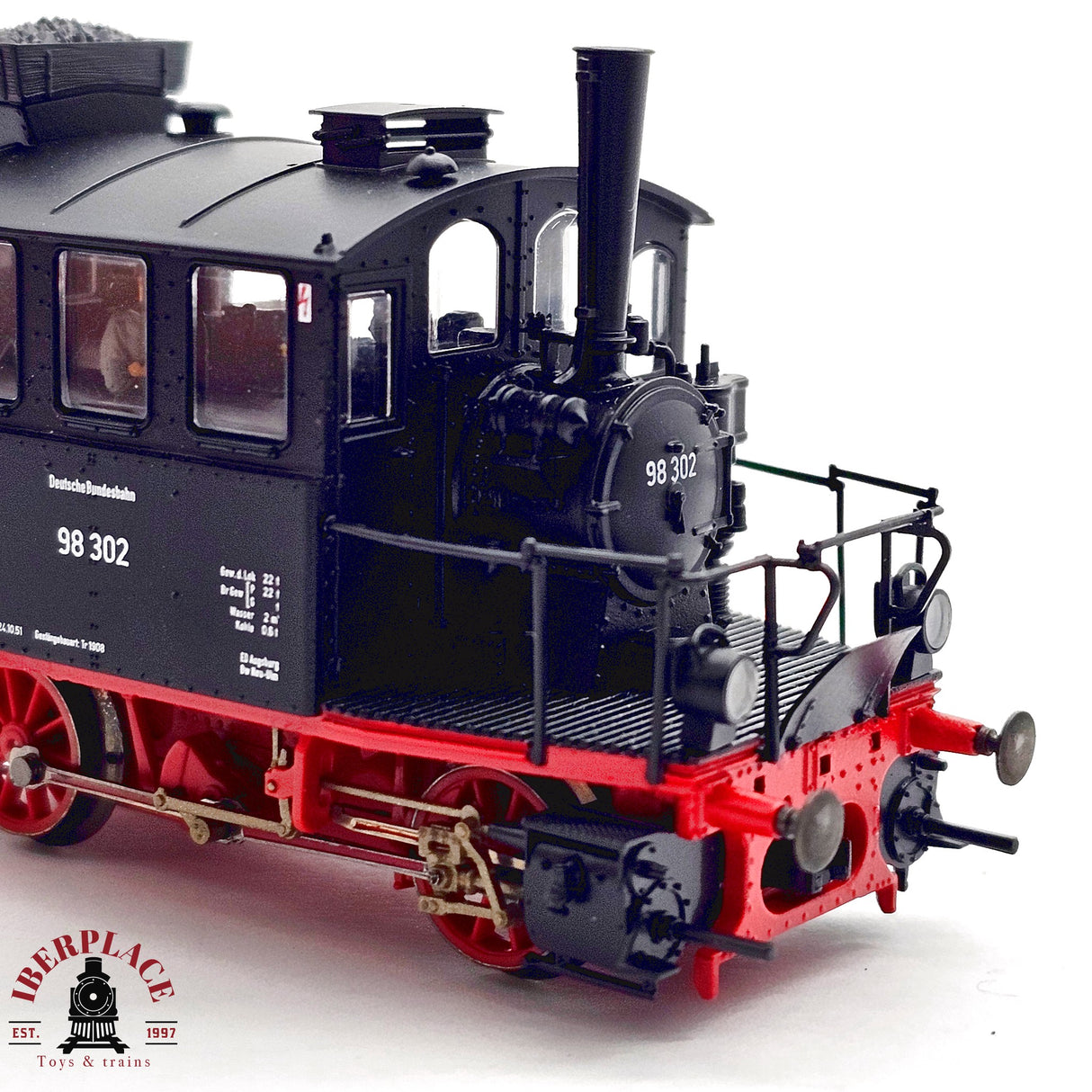 ♻️ 2da mano -  DC Roco 63230 Locomotora BR 98 DB H0 escala 1:87 E13 1/2