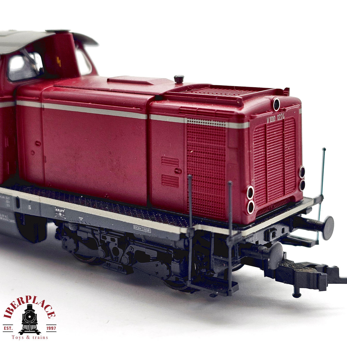 ♻️ 2da mano -  DC Roco 63417 Locomotora V100 1224 DB H0 escala 1:87 E13