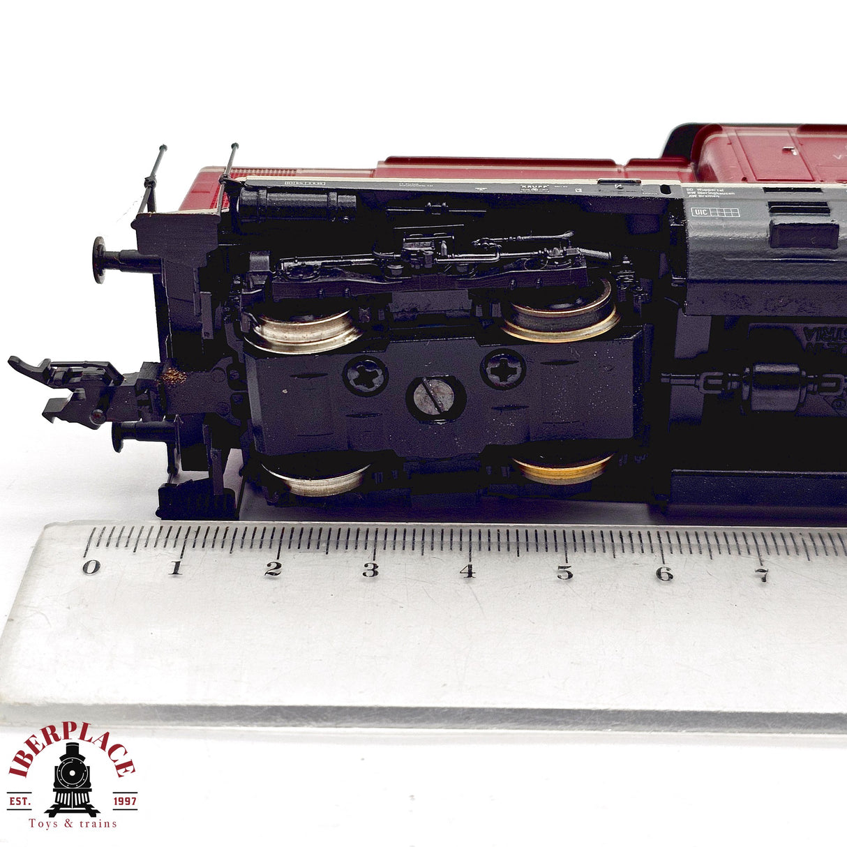 ♻️ 2da mano -  DC Roco 63417 Locomotora V100 1224 DB H0 escala 1:87 E13