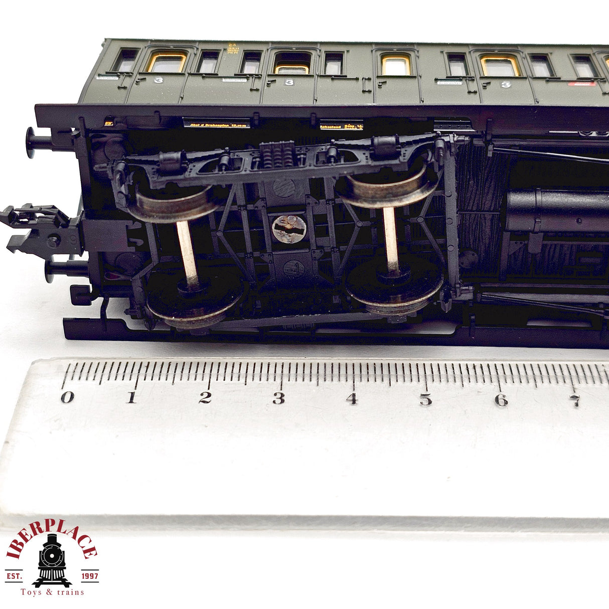 ♻️ 2da mano -  DC Fleischmann 5810 03K vagón pasajeros DRG clase 3 H0 escala 1:87 E13