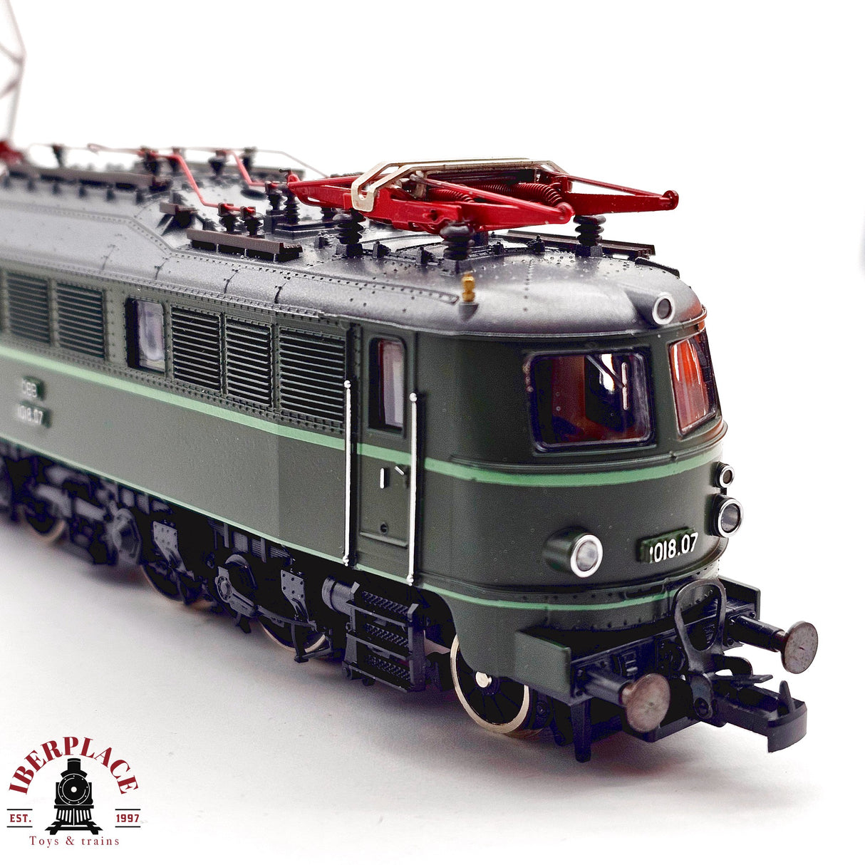 ♻️ 2da mano -  DC Roco 04141F Locomotora BR 1018 ÖBB H0 escala 1:87 E13x