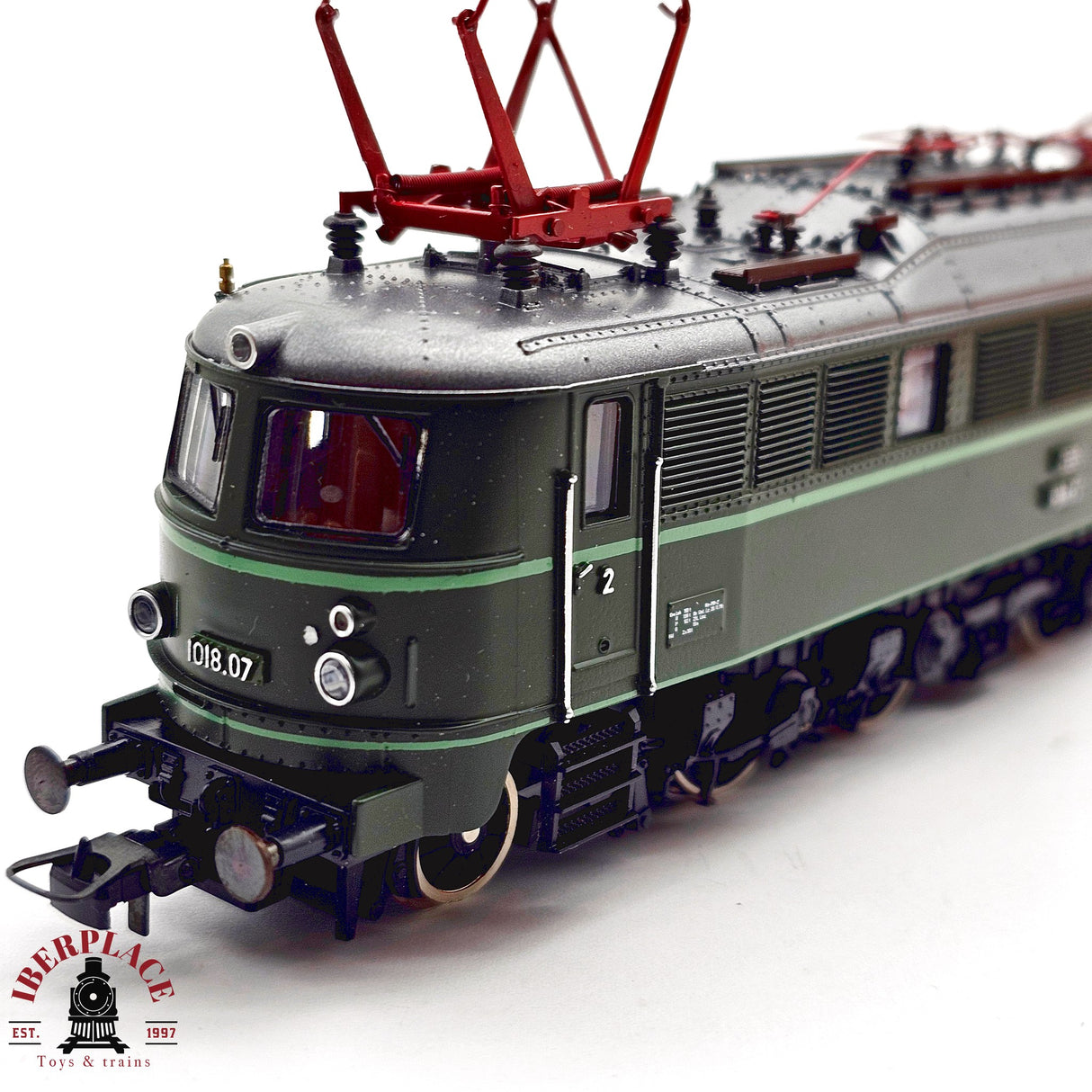 ♻️ 2da mano -  DC Roco 04141F Locomotora BR 1018 ÖBB H0 escala 1:87 E13x