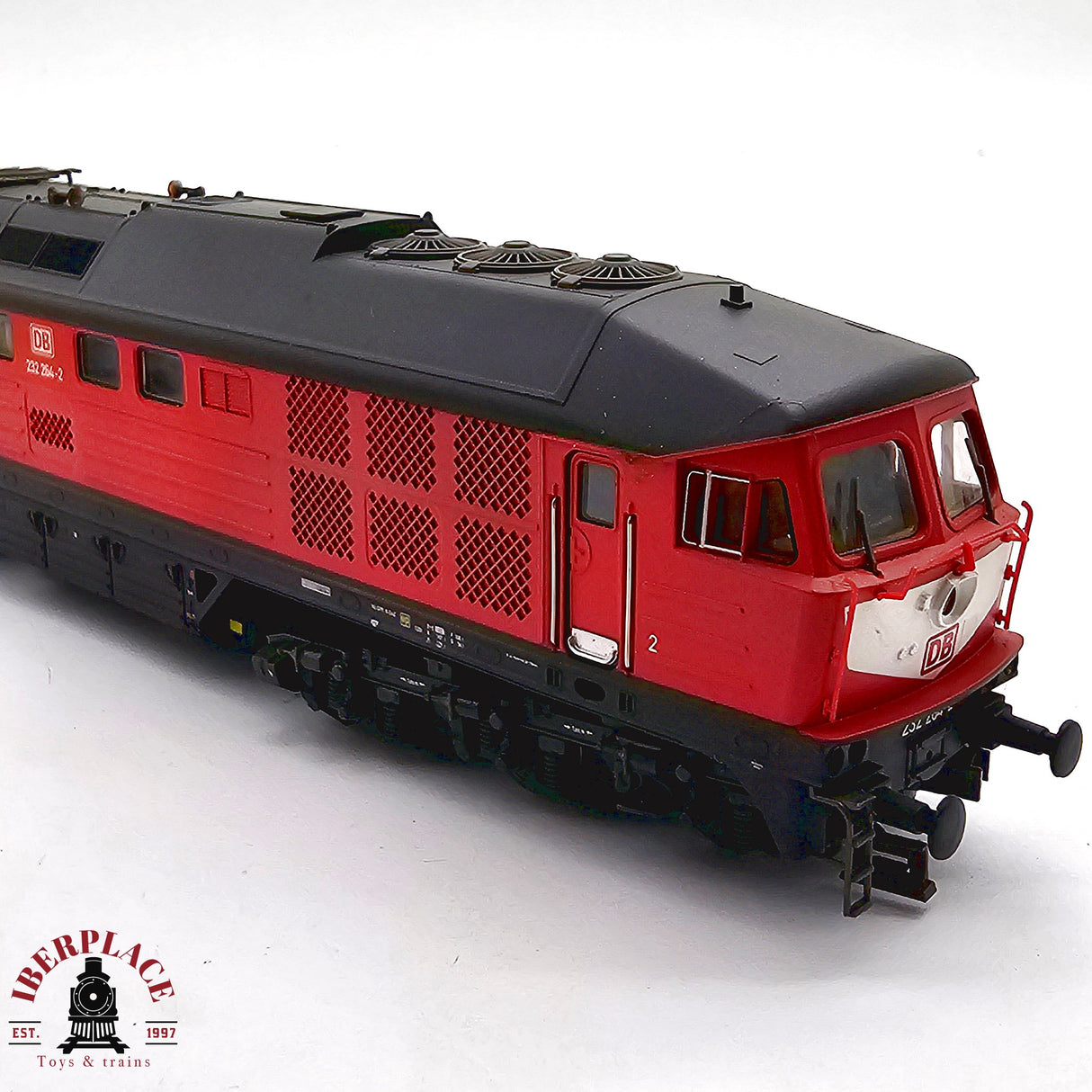 ♻️ 2da mano -  DC BRAWA 0413 Locomotora BR 232 DB H0 escala 1:87 E13
