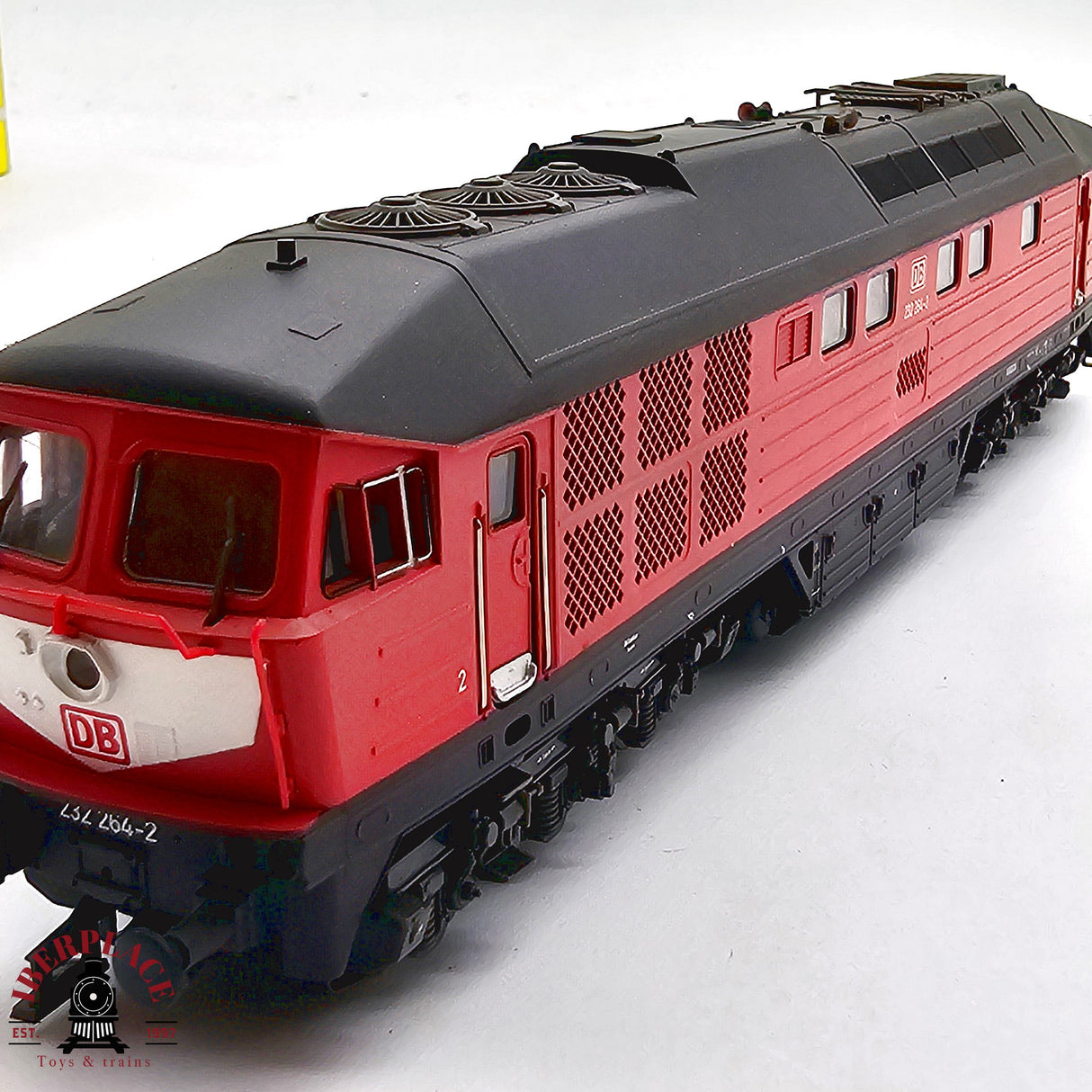 ♻️ 2da mano -  DC BRAWA 0413 Locomotora BR 232 DB H0 escala 1:87 E13