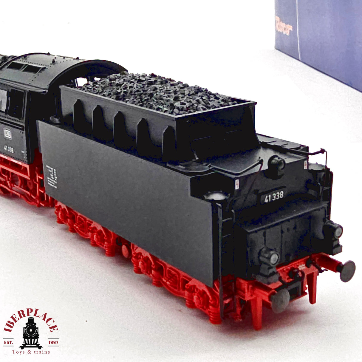 ♻️ 2da mano -  DC Roco 62316 Locomotora BR 41 338 DB H0 escala 1:87 E13