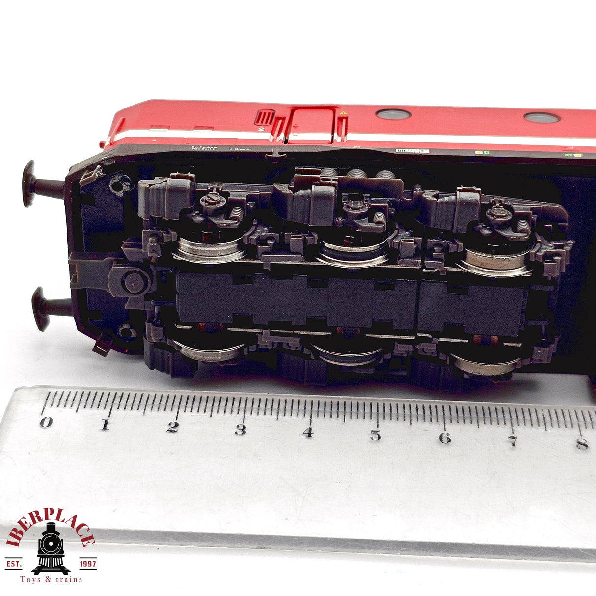 ♻️ 2da mano -  DC BRAWA 41088 Locomotora BR 219 DB H0 escala 1:87 E13