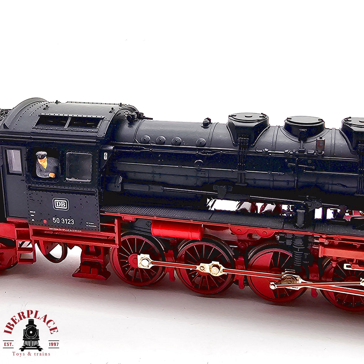 ♻️ 2da mano -  DC Fleischmann 7176 Locomotora BR 50 DB H0 escala 1:87 E13