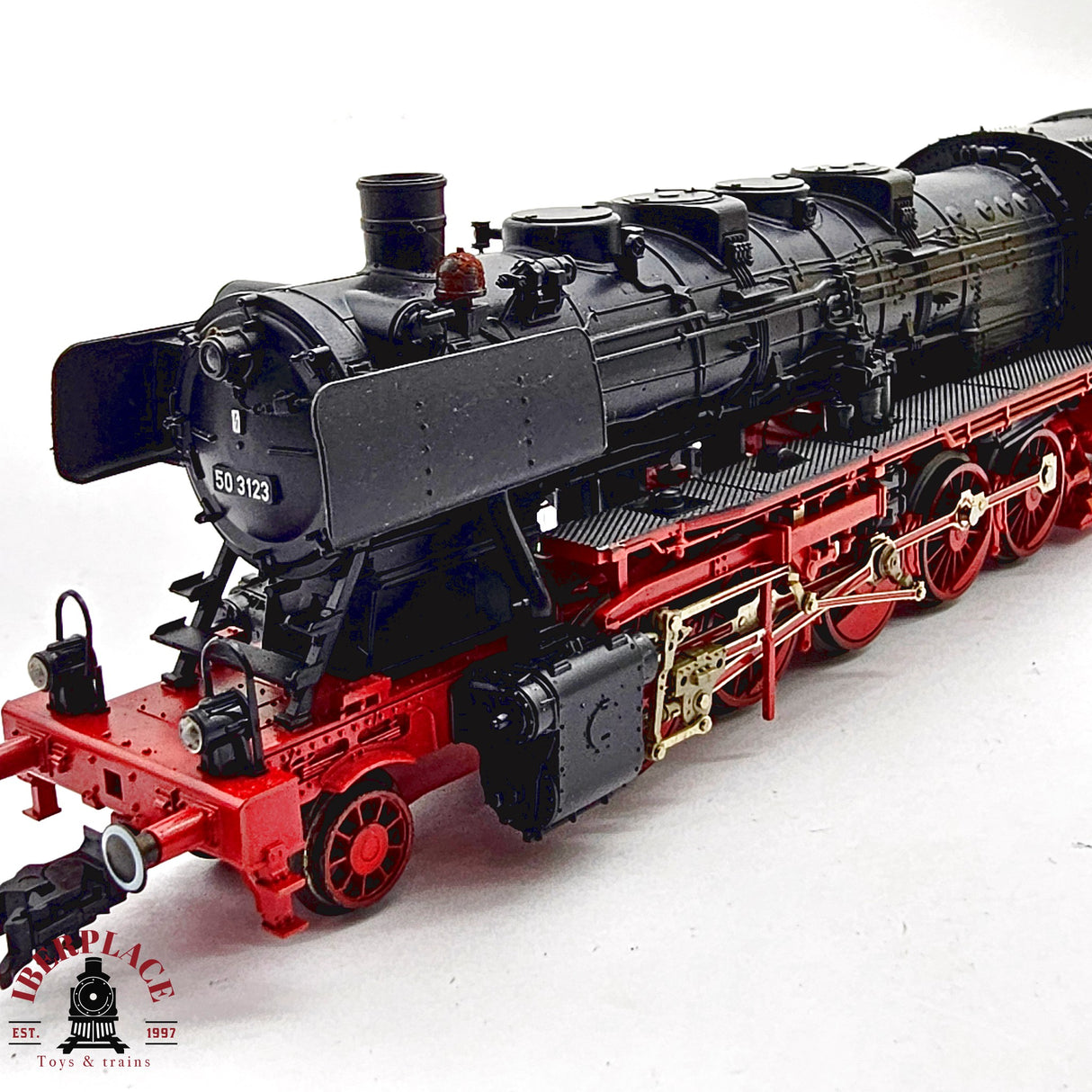 ♻️ 2da mano -  DC Fleischmann 7176 Locomotora BR 50 DB H0 escala 1:87 E13