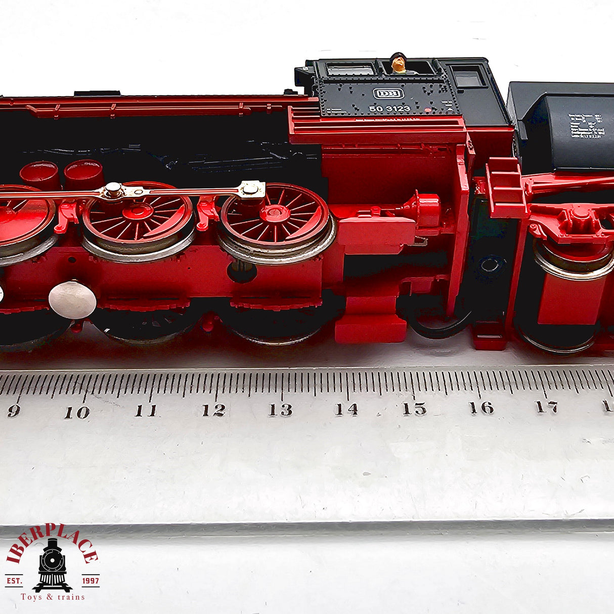 ♻️ 2da mano -  DC Fleischmann 7176 Locomotora BR 50 DB H0 escala 1:87 E13