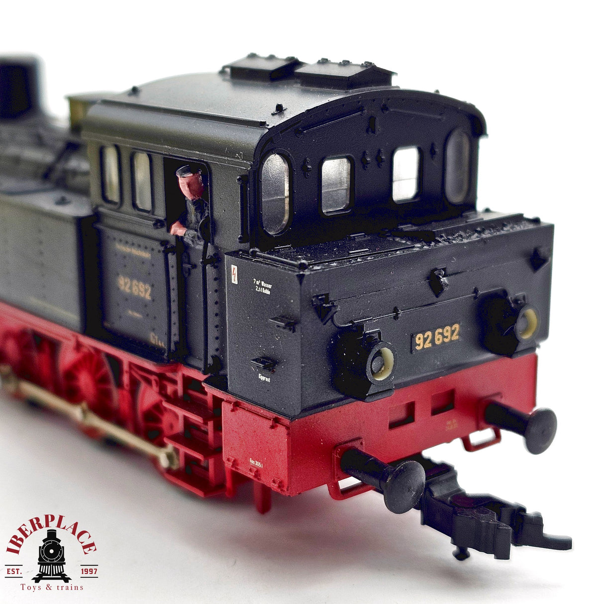 ♻️ 2da mano -  DC Trix 22508 Locomotora BR 92 DR H0 escala 1:87 E13