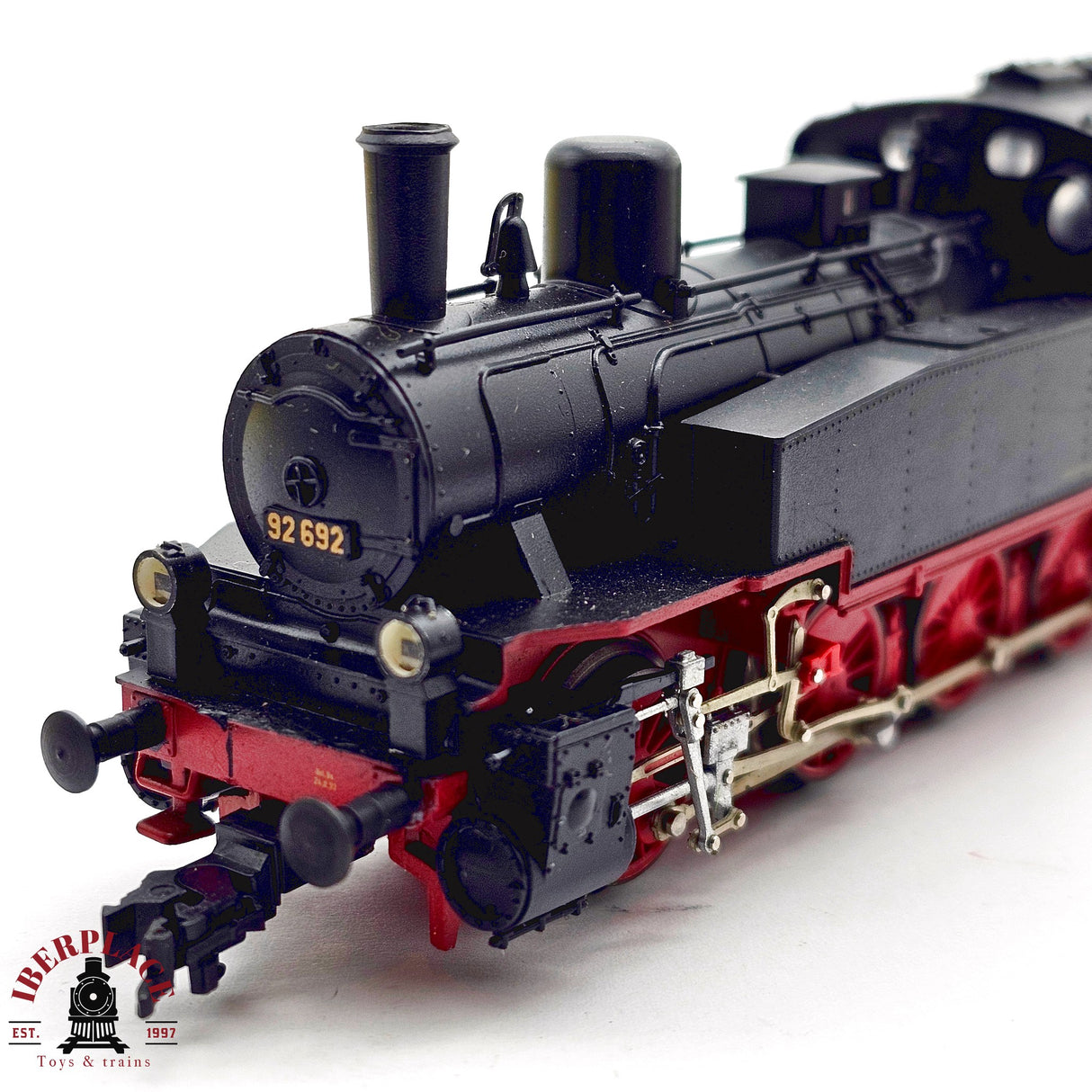 ♻️ 2da mano -  DC Trix 22508 Locomotora BR 92 DR H0 escala 1:87 E13