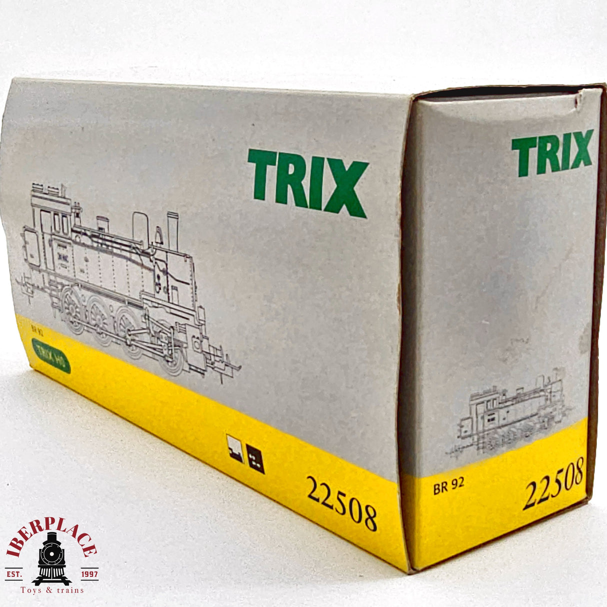 ♻️ 2da mano -  DC Trix 22508 Locomotora BR 92 DR H0 escala 1:87 E13