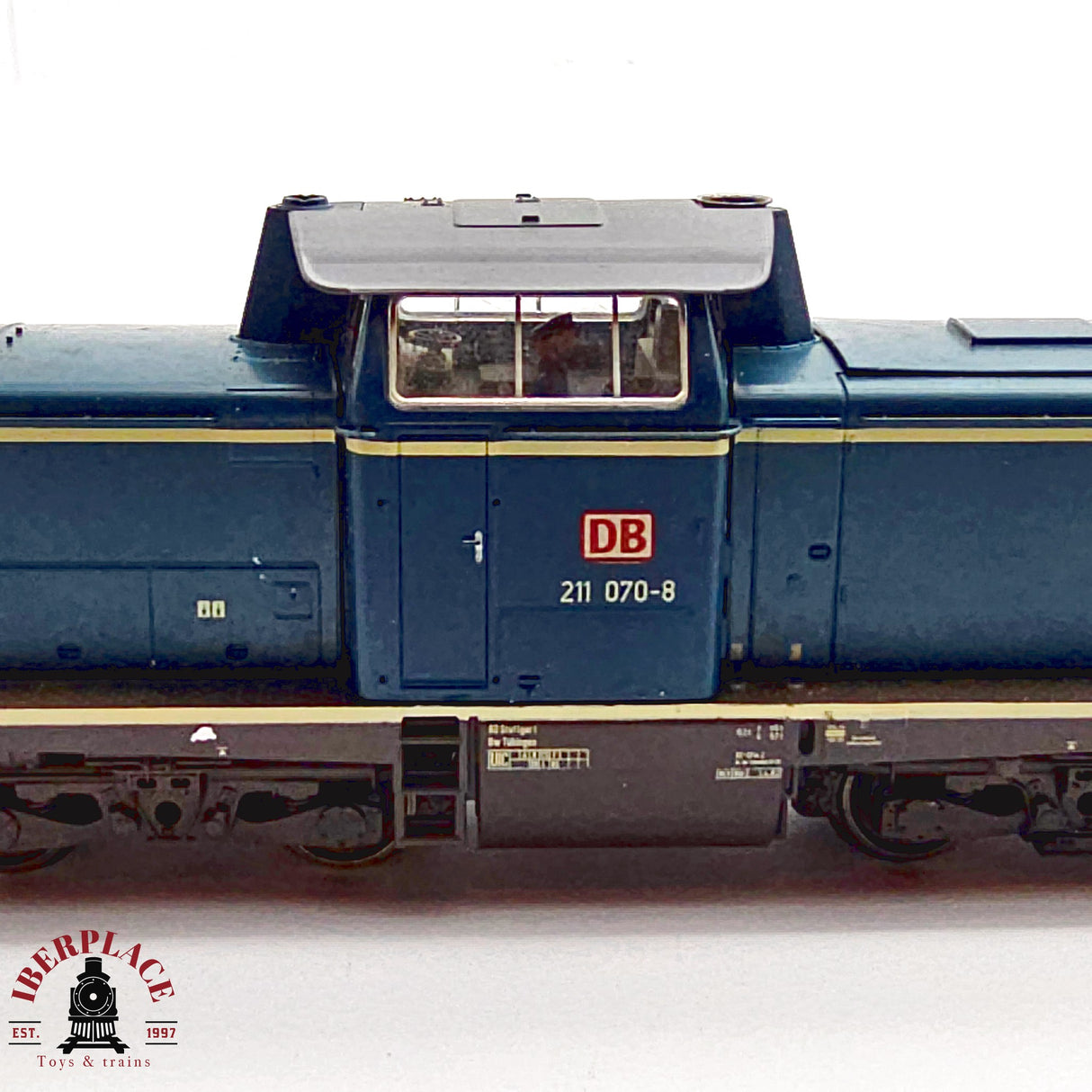 ♻️ 2da mano -  DC Roco 43648 Locomotora BR 211 DB H0 escala 1:87 E13