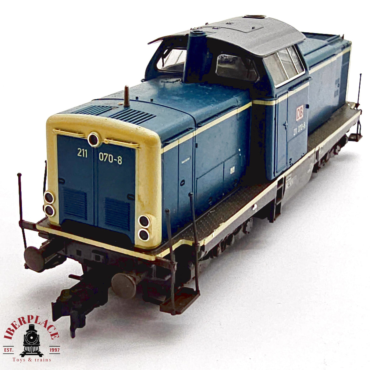 ♻️ 2da mano -  DC Roco 43648 Locomotora BR 211 DB H0 escala 1:87 E13