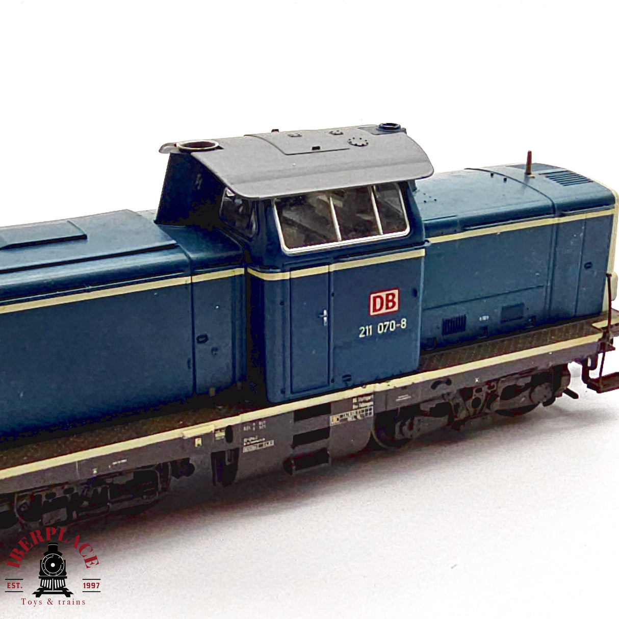 ♻️ 2da mano -  DC Roco 43648 Locomotora BR 211 DB H0 escala 1:87 E13