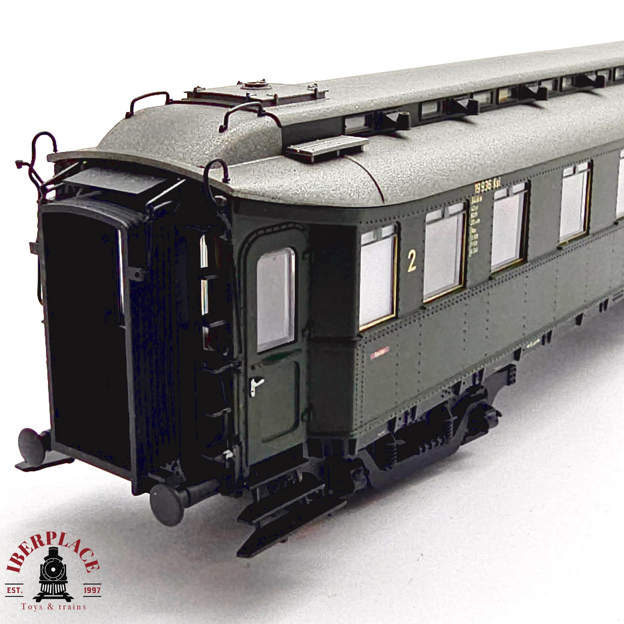 ♻️ 2da mano -  DC Brawa 2449 vagón pasajeros DB H0 escala 1:87 E13