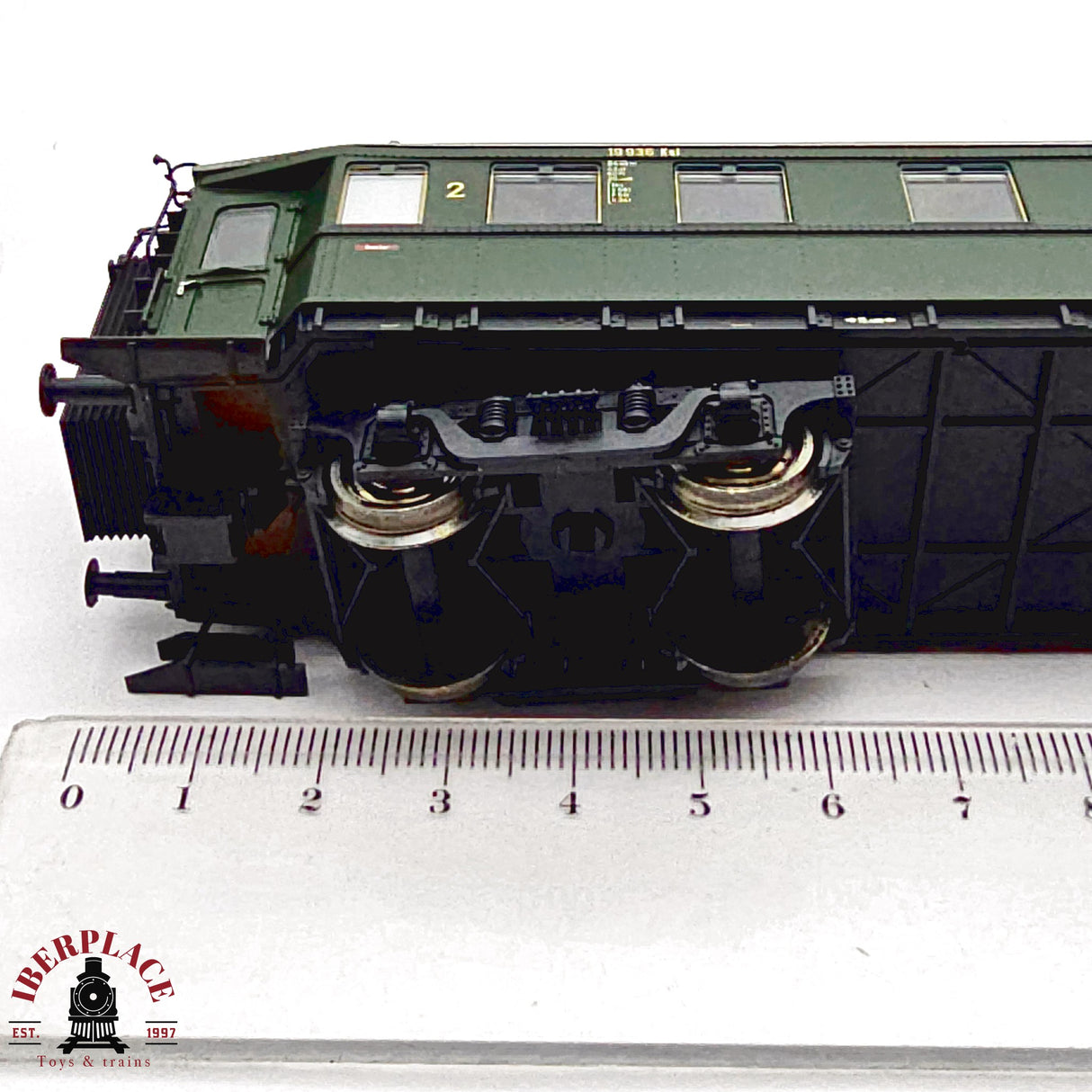 ♻️ 2da mano -  DC Brawa 2449 vagón pasajeros DB H0 escala 1:87 E13