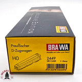♻️ 2da mano -  DC Brawa 2449 vagón pasajeros DB H0 escala 1:87 E13
