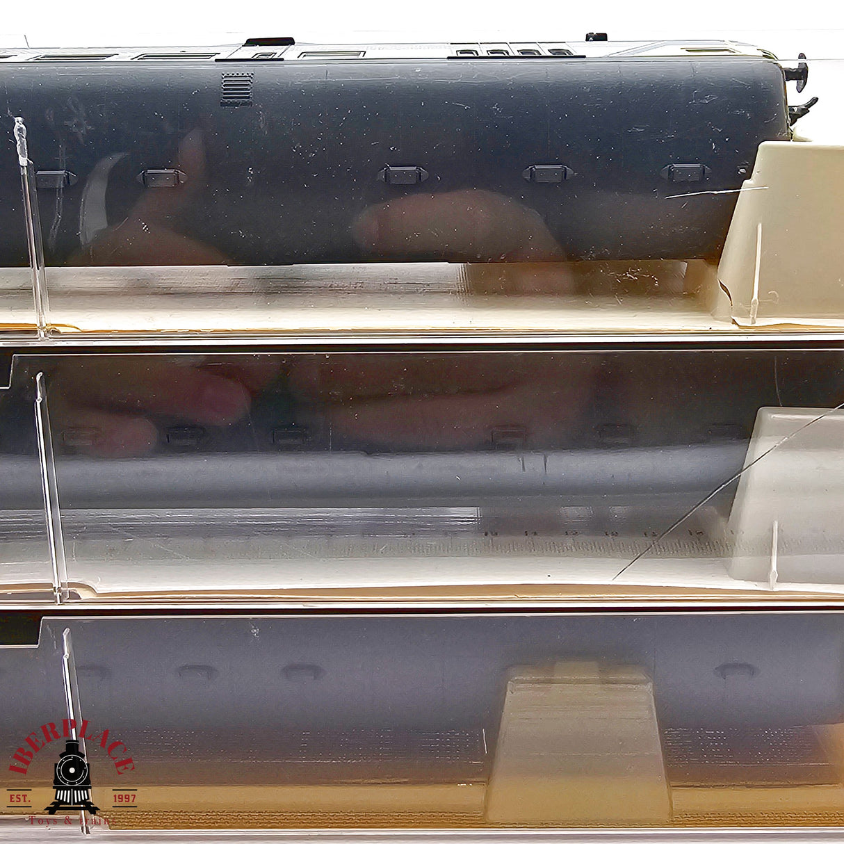 ♻️ 2da mano -  DC Fleischmann 3x vagones pasajeros DB silver H0 escala 1:87 E13