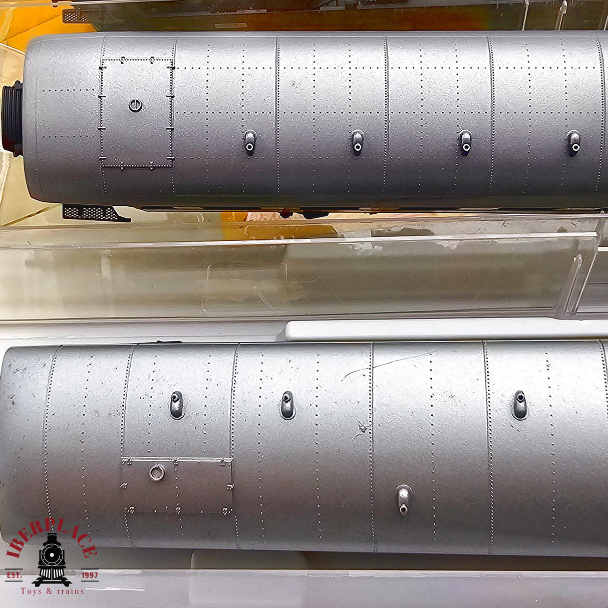 ♻️ 2da mano -  DC Fleischmann 3x vagones pasajeros DB clase 2 verdes H0 escala 1:87 E13