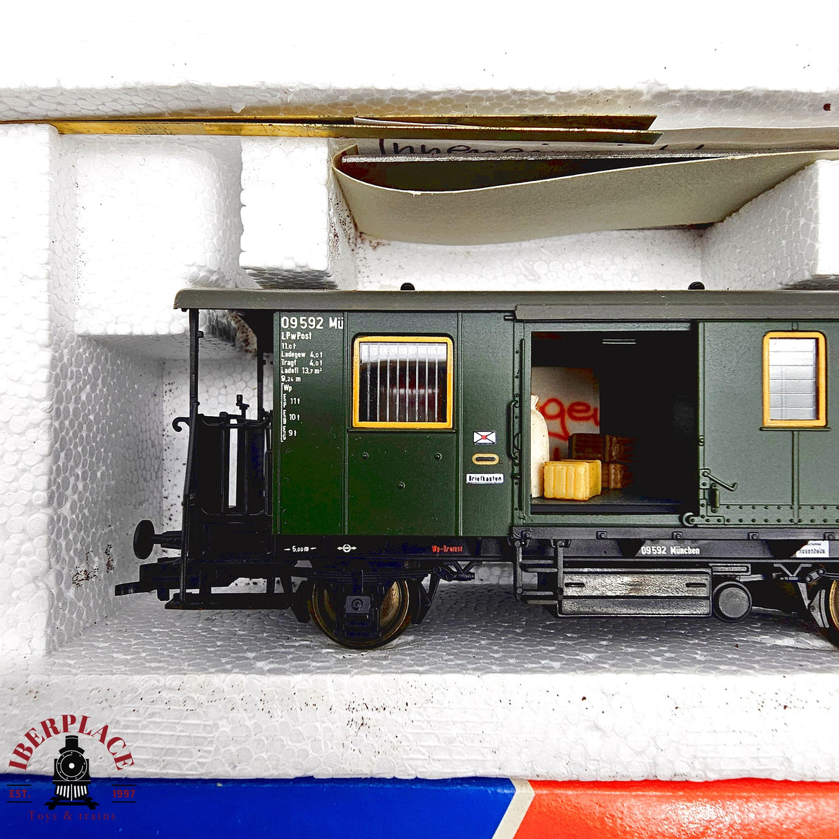 ♻️ 2da mano -  DC 5x Roco vagones pasajeros DB clases 1-2 H0 escala 1:87 E13