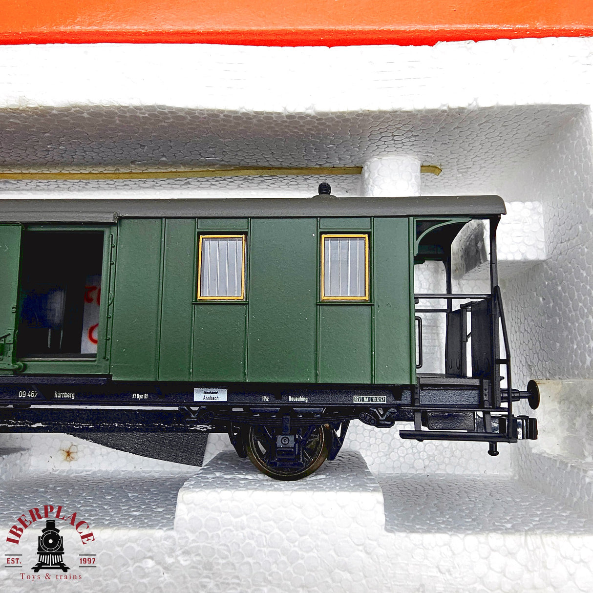 ♻️ 2da mano -  DC 5x Roco vagones pasajeros DB clases 1-2 H0 escala 1:87 E13