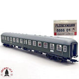 ♻️ 2da mano -  DC Fleischmann  5666 01K vagón pasajeros DB clase 2 H0 escala 1:87 E13