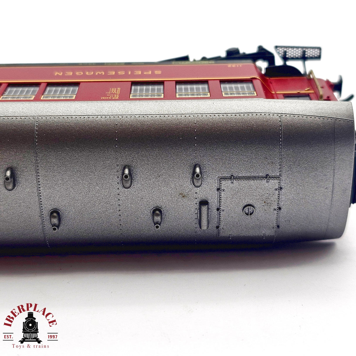 ♻️ 2da mano -  DC Fleischmann 5633 K vagón restaurante DSG H0 escala 1:87 E13