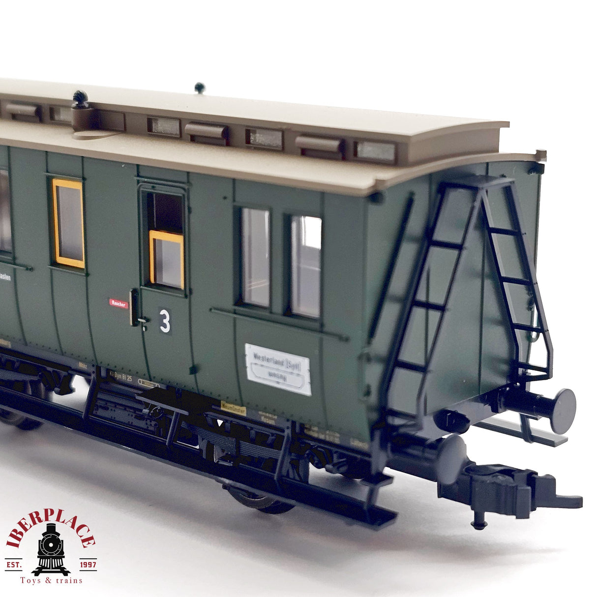 ♻️ 2da mano -  DC Fleischmann 99 5066K vagón pasajeros clase 3 H0 escala 1:87 E13