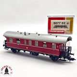 ♻️ 2da mano -  DC Fleischmann 5077 02 vagón pasajeros clase 1-2 H0 escala 1:87 E13