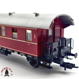 ♻️ 2da mano -  DC Fleischmann 5077 02 vagón pasajeros clase 1-2 H0 escala 1:87 E13