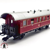 ♻️ 2da mano -  DC Fleischmann 5077 02 vagón pasajeros clase 1-2 H0 escala 1:87 E13