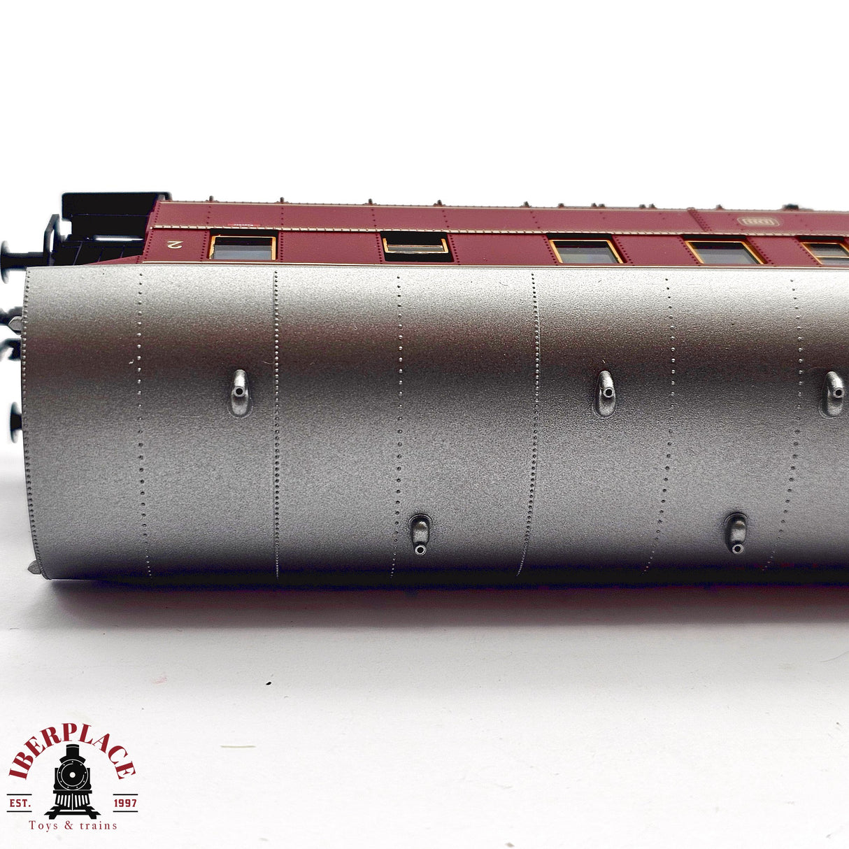 ♻️ 2da mano -  DC Fleischmann 5077 02 vagón pasajeros clase 1-2 H0 escala 1:87 E13