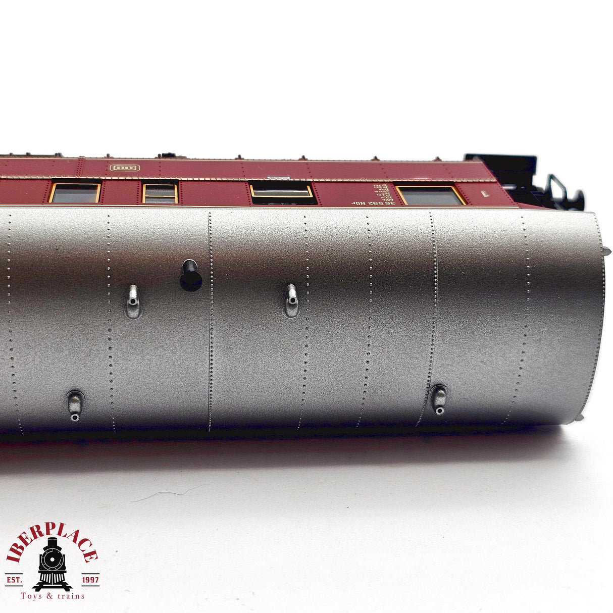 ♻️ 2da mano -  DC Fleischmann 5077 02 vagón pasajeros clase 1-2 H0 escala 1:87 E13