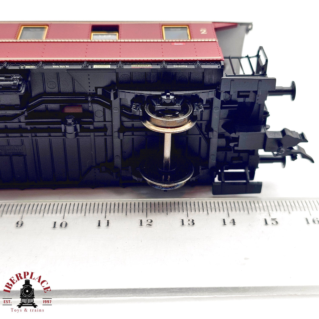 ♻️ 2da mano -  DC Fleischmann 5077 02 vagón pasajeros clase 1-2 H0 escala 1:87 E13