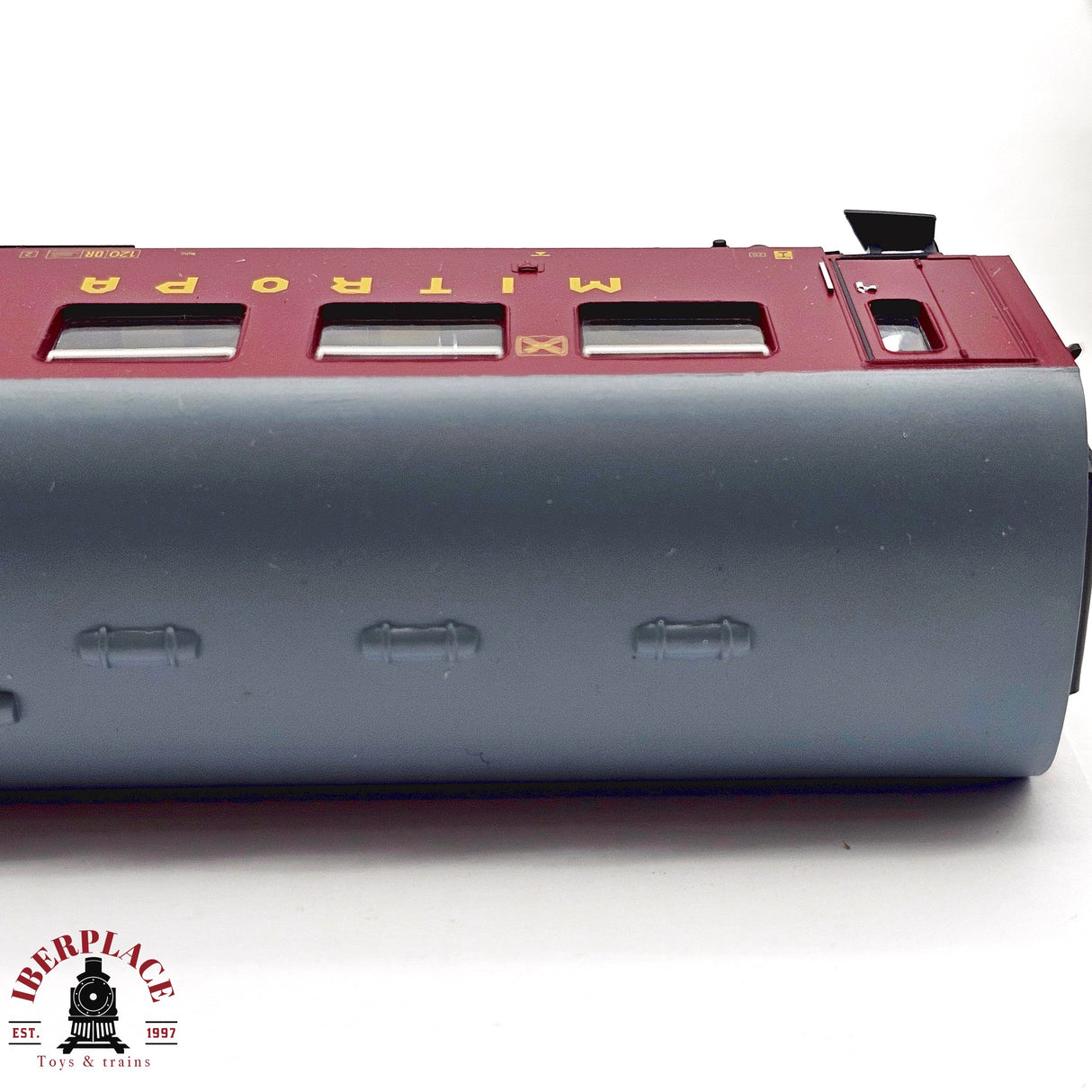 ♻️ 2da mano -  DC Tilligh Bahn 74366 vagón restaurante DR Mitropa H0 escala 1:87 E13