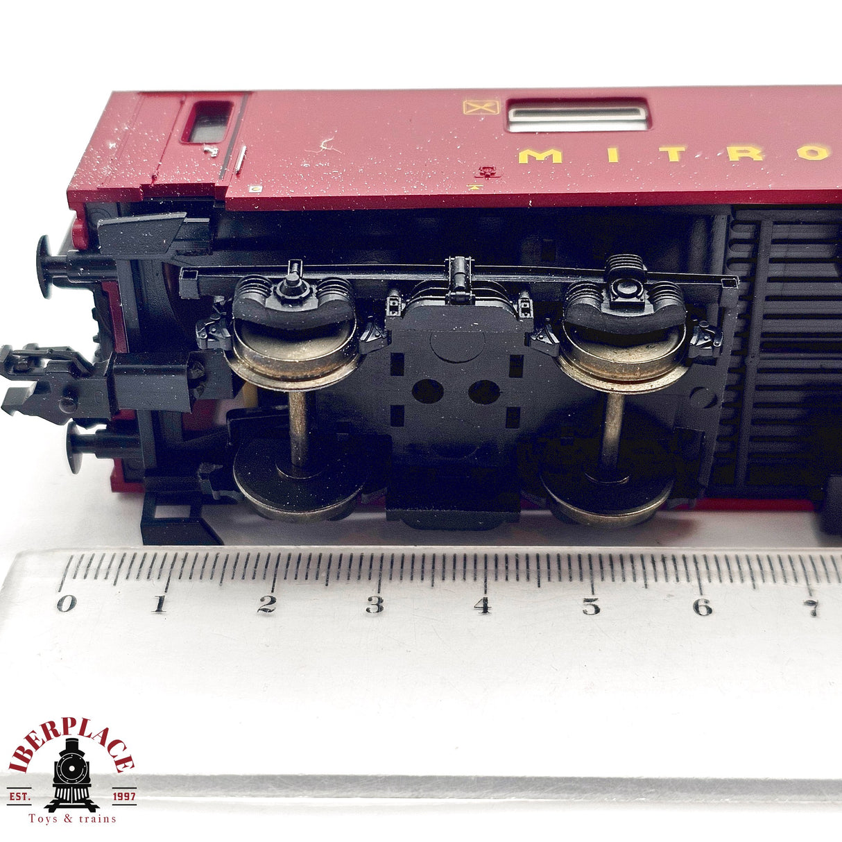 ♻️ 2da mano -  DC Tilligh Bahn 74366 vagón restaurante DR Mitropa H0 escala 1:87 E13