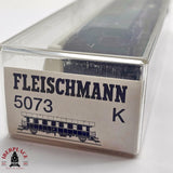 ♻️ 2da mano -  DC Fleischmann 5073K vagón pasajeros clase 2 H0 escala 1:87 E13