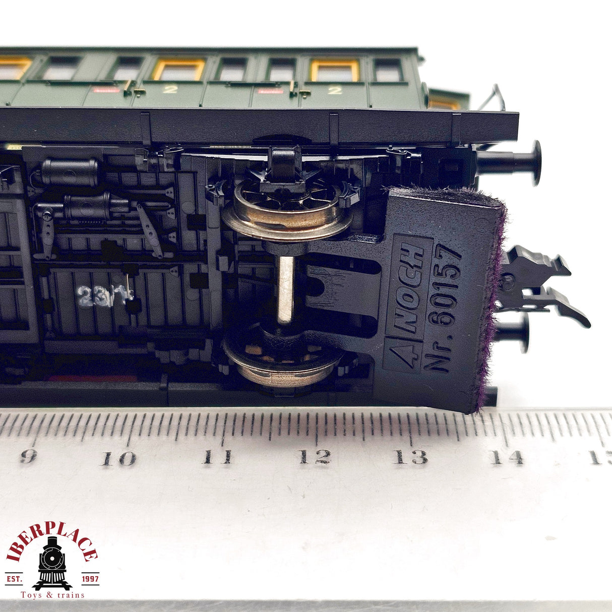 ♻️ 2da mano -  DC Fleischmann 5065K vagón pasajeros clase 2 H0 escala 1:87 E13