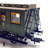 ♻️ 2da mano -  DC Fleischmann 5068K vagón pasajeros DB clase 2 H0 escala 1:87 E13